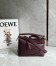 Loewe Puzzle Edge Small Bag in Burgundy Classic Calfskin 