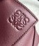 Loewe Puzzle Edge Small Bag in Burgundy Classic Calfskin 