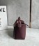 Loewe Puzzle Edge Small Bag in Burgundy Classic Calfskin 
