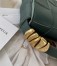 Bottega Veneta Cassette Bag In Raintree Grained Intreccio Calfskin