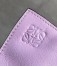 Loewe Mini Flamenco Clutch Bag In Bloom Orchid Calfskin