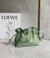 Loewe Mini Flamenco Clutch Bag In Rosemary Calfskin