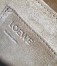 Loewe Gate Small Bag in Brown Calfskin with Jacquard Shoulder Strap
