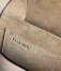 Loewe Gate Small Bag in Sand Calfskin with Jacquard Shoulder Strap