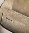 Loewe Gate Small Bag in Sand Calfskin with Jacquard Shoulder Strap