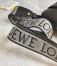Loewe Gate Dual Mini Bag in Black Calfskin with Jacquard Shoulder Strap