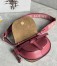 Loewe Gate Dual Mini Bag in Plumrose Calfskin with Jacquard Shoulder Strap