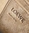 Loewe Gate Dual Mini Bag in Tan Calfskin with Jacquard Shoulder Strap