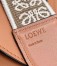 Loewe Gate Dual Mini Bag in Tan Calfskin with Jacquard Shoulder Strap