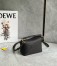 Loewe Puzzle Mini Bag in Dark Grey Soft Grained Calfskin