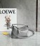 Loewe Puzzle Mini Bag in Pearl Grey Soft Grained Calfskin