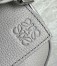Loewe Puzzle Mini Bag in Pearl Grey Soft Grained Calfskin