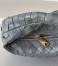 Bottega Veneta Jodie Mini Bag in Thunder Intrecciato Lambskin