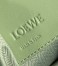 Loewe Compact Hammock Bag in Lime Green Satin Calfskin