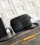 Saint Laurent Lou Camera Bag in Black Quilted Calfskin