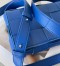 Bottega Veneta Cassette Bag In Blue Intreccio Lambskin