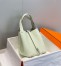 Hermes Picotin Lock 22 Bag in Vert Fizz Clemence Leather with PHW