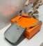 Hermes Mini Evelyne 16 Amazone Bag in Gris Meyer Clemence Leather
