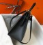 Hermes Kelly 28cm Sellier Bag in Black Epsom Leather with GHW