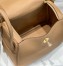 Hermes Lindy 26cm Bag in Chai Clemence Leather with GHW
