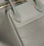 Hermes Lindy 30cm Bag in Gris Meyer Clemence Leather with GHW