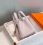 Hermes Picotin Lock 18 Bag in Mauve Pale Clemence Leather with PHW