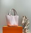 Hermes Picotin Lock 12 Bag in Mauve Pale Clemence Leather with PHW