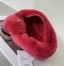 Bottega Veneta Jodie Mini Bag in Red Shearling