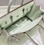 Hermes Birkin 30cm Bag in Vert Fizz Clemence Leather with PHW
