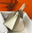 Hermes Kelly 28cm Sellier Bag in Craie Epsom Leather with GHW