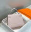 Hermes Kelly 28cm Sellier Bag in Mauve Pale Epsom Leather with PHW