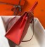 Hermes Kelly 32cm Sellier Bag in Red Epsom Leather with GHW