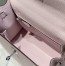 Hermes Kelly 28cm Sellier Bag in Mauve Pale Epsom Leather with PHW
