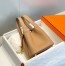 Hermes Picotin Lock 18 Bag in Chai Clemence Leather with GHW