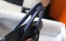 Hermes Birkin 25cm Bag in Navy Blue Clemence Leather with GHW