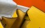 Hermes Birkin 35cm Bag in Yellow Clemence Leather with GHW