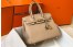 Hermes Birkin 30cm Bag in Trench Clemence Leather with GHW