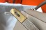 Hermes Kelly 32cm Retourne Bag in Tourterelle Clemence Leather with GHW