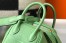 Hermes Lindy Mini Bag in Vert Criquet Clemence Leather with GHW