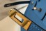 Hermes Birkin 25cm Bag in Blue Agate Clemence Leather with GHW