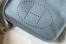Hermes Evelyne III 29 Bag in Blue Lin Clemence Leather