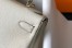 Hermes Kelly 25cm Retourne Bag in Craie Clemence Leather with GHW