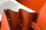 Hermes Kelly 25cm Retourne Bag in Orange Clemence Leather with GHW