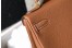 Hermes Kelly 28cm Retourne Bag in Gold Clemence Leather with GHW