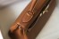 Hermes Kelly 28cm Retourne Bag in Gold Clemence Leather with GHW