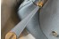 Hermes Lindy 30cm Bag in Blue Lin Clemence Leather with GHW