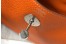 Hermes Lindy 30cm Bag in Orange Clemence Leather with PHW
