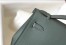 Hermes Kelly Pochette Clutch In Vert Amande Epsom Leather