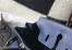 Hermes Birkin 25cm Bag in Navy Blue Clemence Leather with GHW