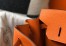 Hermes Birkin 35cm Bag in Orange Clemence Leather with GHW